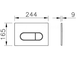 Кнопка для инсталляции Vitra Root Round 740-2224 золото