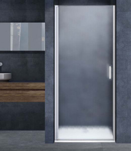 Душевая дверь Vincea Alpha VDP-3AL текстурное профиль хром, 60х195, текстурное