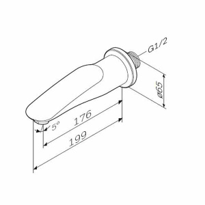 Излив AM.PM Sensation F3070000