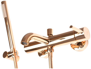 Смеситель для ванны Rea Lungo Rose Gold REA-B6695