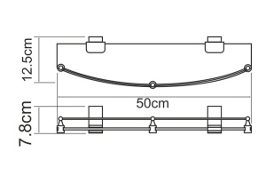 Полка Wasserkraft Lopau K-6044
