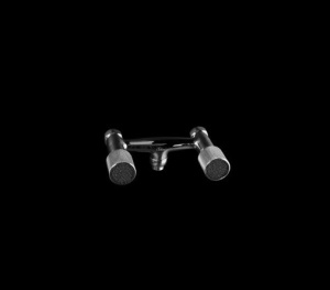 Смеситель для душа Boheme Royal Crystal 274-Royal/CRST black