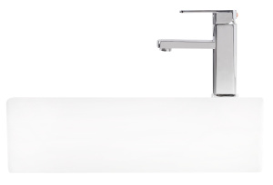 Умывальник Aquaceramika Artis AC043 R / L, 50х25 левый, белый