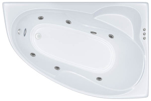 Гидромассажная ванна Triton Николь релакс Flat, 160х100
