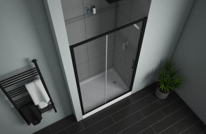 Душевая дверь Bravat Blackline BD120.4101B