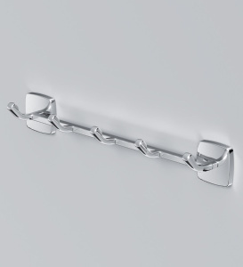 Планка с крючками AM.PM Gem A9035900 / A9035922, черный
