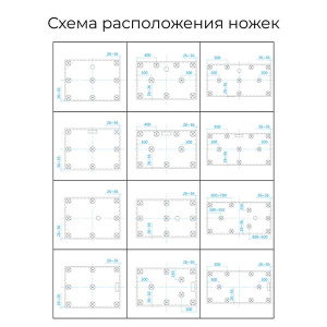 Душевой поддон RGW ST-B прямоугольный ширина 70, 170х70