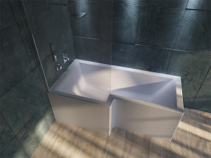 Акриловая ванна Marka One Linea, 165х85