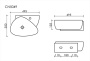 Умывальник CeramicaNova Element CN5049