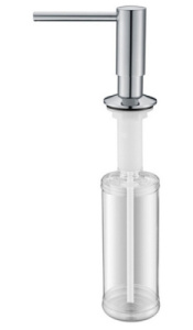 Дозатор для моющих средств Paulmark Decus D004-CR / D004-NI(BS), хром