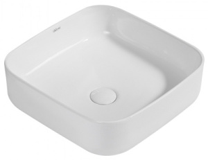Умывальник Abber Rechteck AC2211 / AC2211MW, 38х38, белый