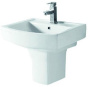 Умывальник Porta Comfort с полупьедесталом