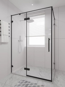 Душевой уголок Veconi Premium Alassio SP B 140, 140х90, прозрачный осветленный