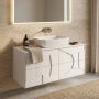 Умывальник Canterno Самора 540 прямоугольник Solid Surface
