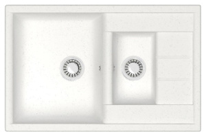 Кухонная мойка Marrbaxx 210/G31 / 210/Q4 / 210/Q5 / 210/Q10, 76х50, белый