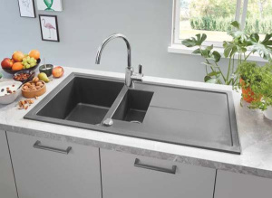 Смеситель для кухонной мойки Grohe Eurosmart Cosmopolitan 32843002 / 32843DC2, хром