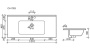 Умывальник CeramicaNova Element CN7003MB
