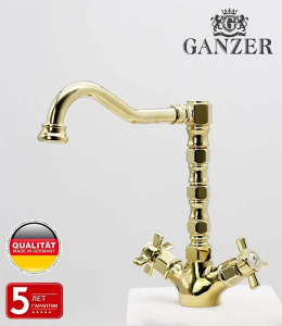 Смеситель для кухонной мойки Ganzer GZ15022-E