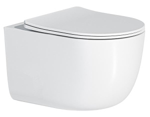 Система инсталляции для унитаза TECEbase kit 9400401S (9400412) c кнопкой и унитазом Roxen Vortex Tornado 530160-01