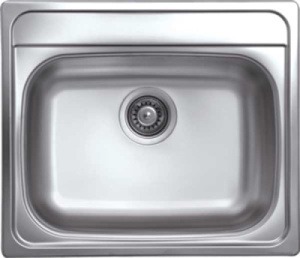 Кухонная мойка Kromevye Triton EХ 327 D, 57х49, декор