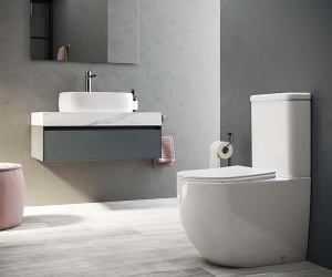 Напольный унитаз CeramicaNova Mia CN1801 Rimless Soft Close