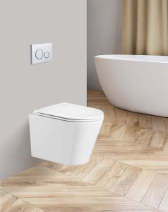 Подвесной унитаз Gid Tr2130 с сиденьем Soft Close