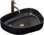 Умывальник Rea Bella Black Mat U7904