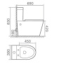 Напольный унитаз Timo Kulo TK-401