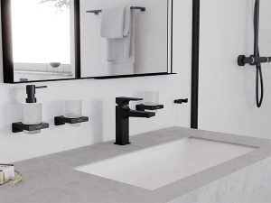 Дозатор для моющих средств Hansgrohe AddStoris 41745670 / 41745000, матовый, хром