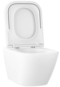 Подвесной унитаз Wellsee Pure BY Wellsee 182602001 / 182603001, белый глянцевый