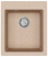 Кухонная мойка AquaSanita Simplex SQS 100, 43х50, beige