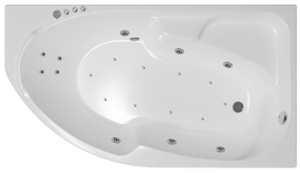 Гидромассажная ванна Triton София люкс Flat, 170х95