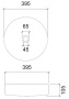 Умывальник Abber Glas AK2301