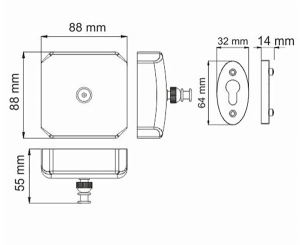 Сушилка для белья Wasserkraft K-1082 вытяжная