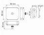 Сушилка для белья Wasserkraft K-1082 вытяжная