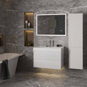 Умывальник Belux Триумф 850 белый матовый Solid Surface