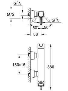 Смеситель для душа Grohe Grandera 23316IG0