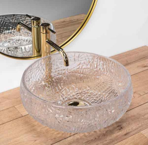 Умывальник Rea Ice Transparent U5070