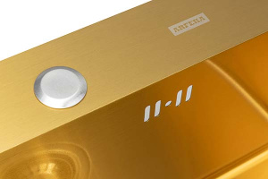 Кухонная мойка Arfeka Eco AR 60 Golden PVD Nano