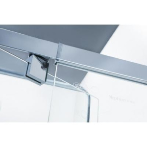 Душевая дверь в нишу Bravat Line BD090.4111A / BD100.4111A, 90х200, прозрачный