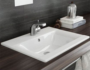 Смеситель для умывальника Cersanit Luvio S951-142 с донным клапаном