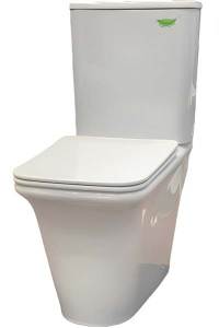 Напольный унитаз Cerutti Nivolet CT8457 безободковый с крышкой Soft Close