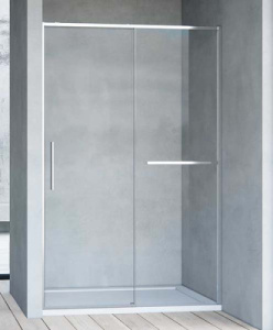 Душевая дверь Vincea Slim Soft VDS-1SS прозрачная профиль хром, 100х200, прозрачный
