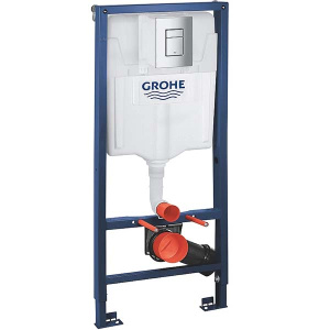 Комплект инсталляции Grohe Rapid SL 38772001 с подвесным унитазом Roca The Gap CleanRim 34647L000 Soft Close