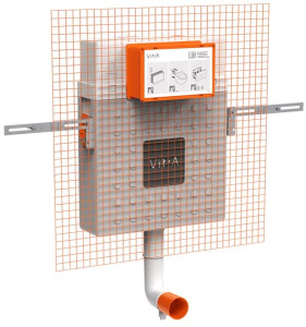 Инсталляция для приставного унитаза Vitra V12 762-1740-01, серый