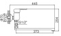 Смеситель для ванны Ledeme H04 L2104