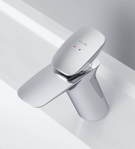 Смеситель для умывальника AM.PM Spirit V2.0 F70A82100 с донным клапаном