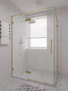 Душевой уголок Veconi Premium Alassio SP G 120, 120х90, прозрачный осветленный