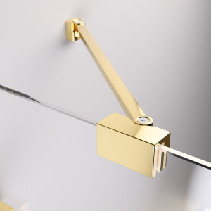 Душевая шторка на ванну Radaway Essenza Pro Gold PNJ, 60х150, прозрачный