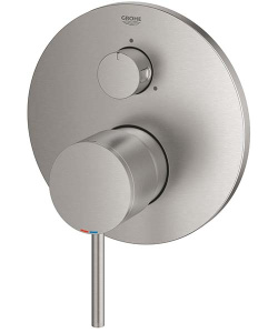Смеситель встраиваемый Grohe Atrio New 24096DC3 (3 функции), суперсталь